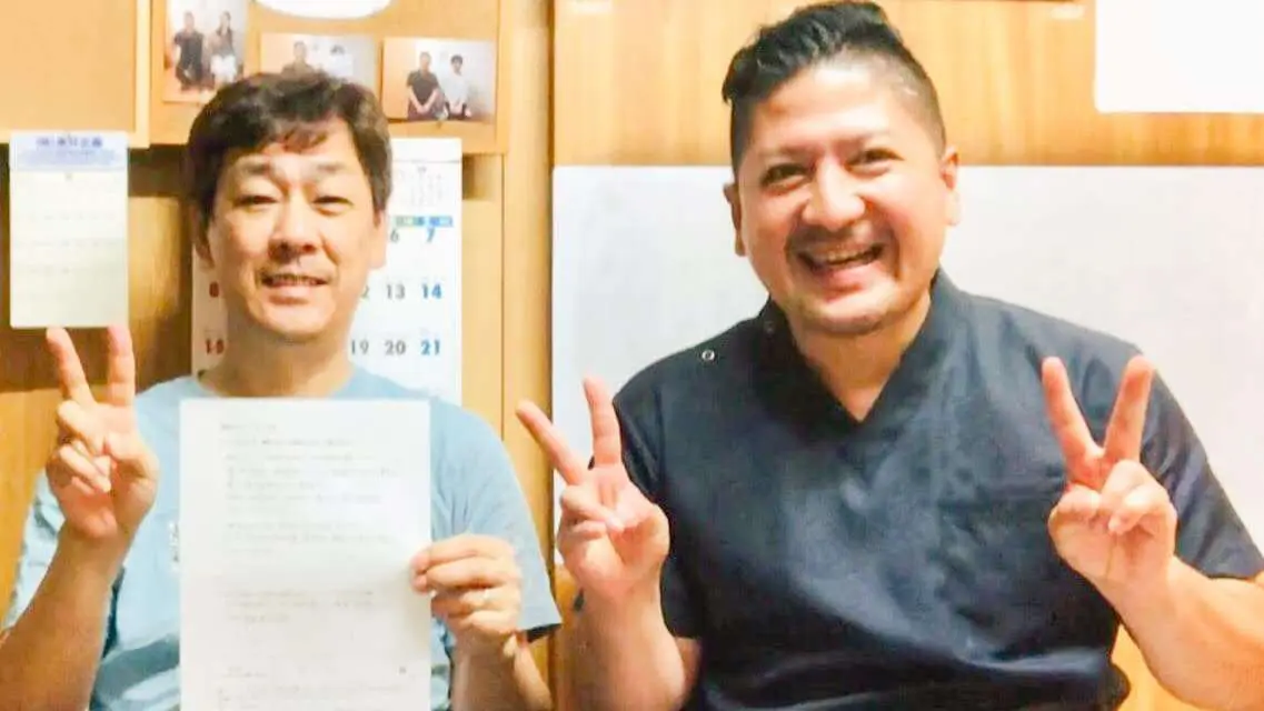 50代男性 椎間板ヘルニアの改善の写真
